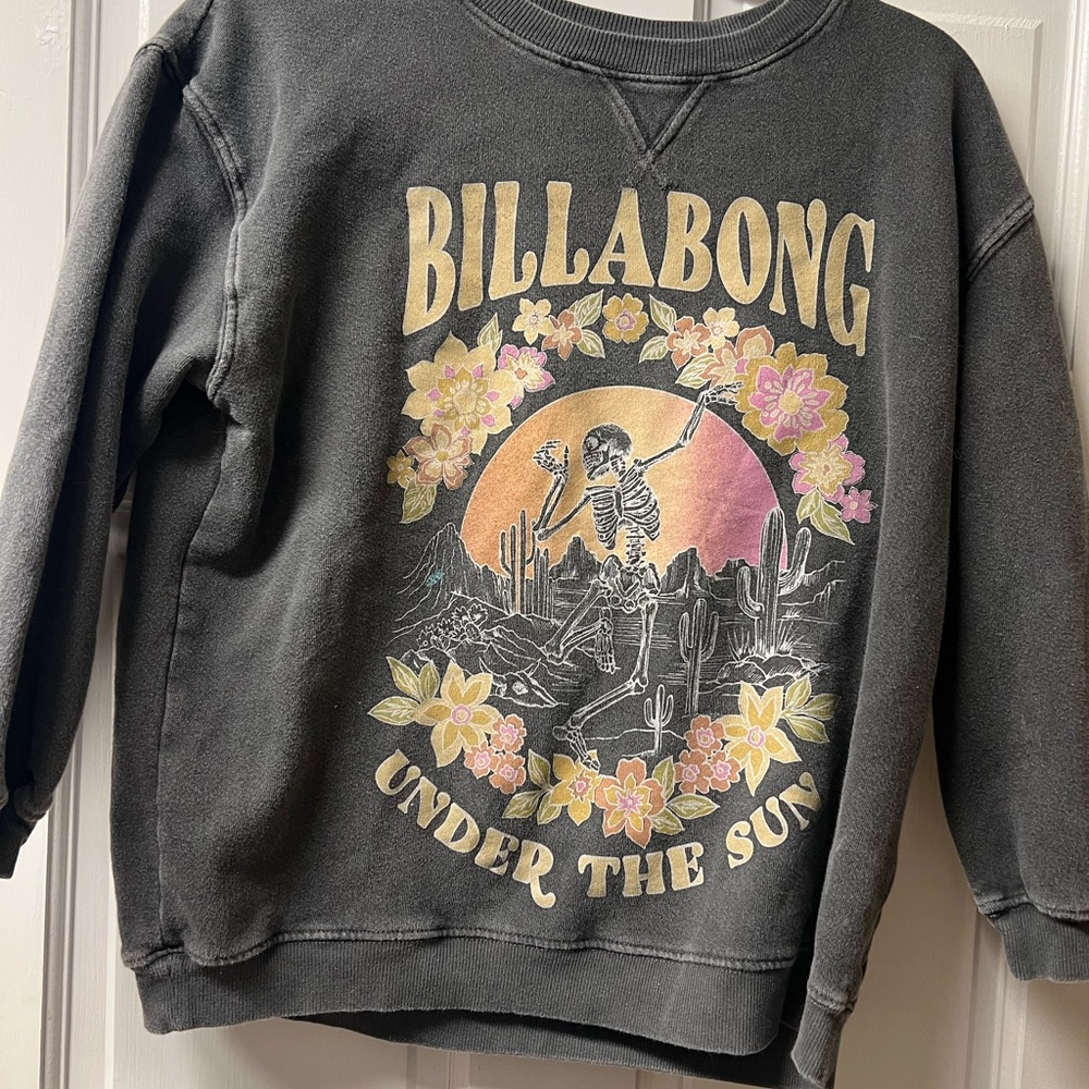 Billabong Gray Knit Sweater